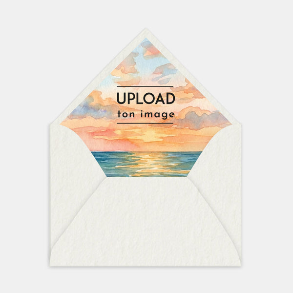 Die Auskleidung umhüllt meine Aquarelllandschaft