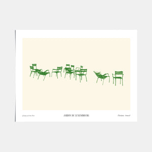 Luxemburger Gartenplakat – Frederic Forest