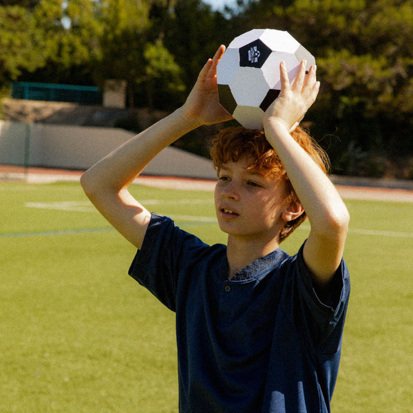 3D paper model - Football