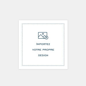 Customizable square card