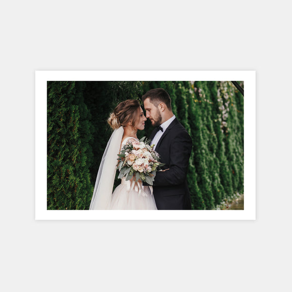 Klassische Dankeskarte zur Hochzeit