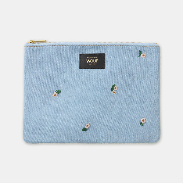 Großes Jeans-Federmäppchen – Ines