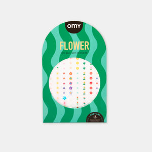 Dekorative Nagelsticker – Blume