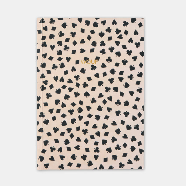 A5 Leopard Olive Notebook