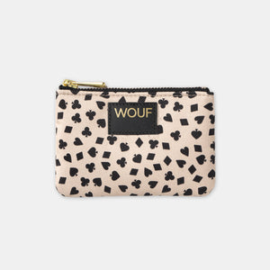Mini-Clutch mit Leopardenmuster