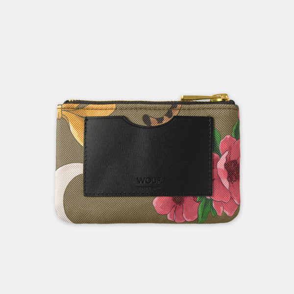 Mini-Clutch mit Leopardenmuster