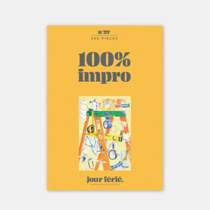 100% Improvisation Puzzle - 500 Pieces