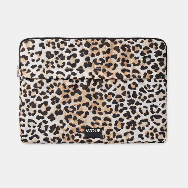 Quilted 13 and 14 inch computer sleeve - Cléo