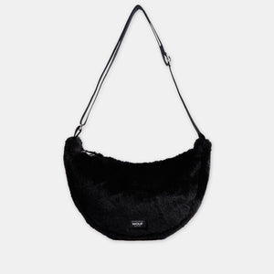 Grand sac banane crossbody teddy - Black Forest