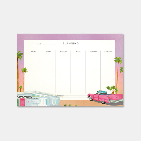 Palm Springs Wochenplaner