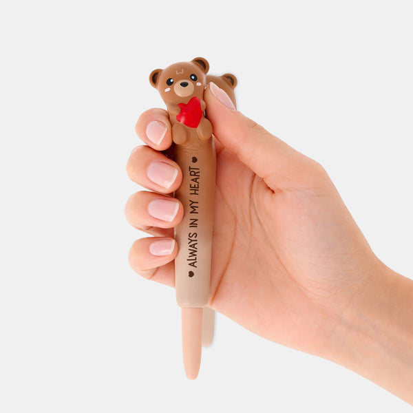 Anti-stress gel ink pen - Teddy Bear
