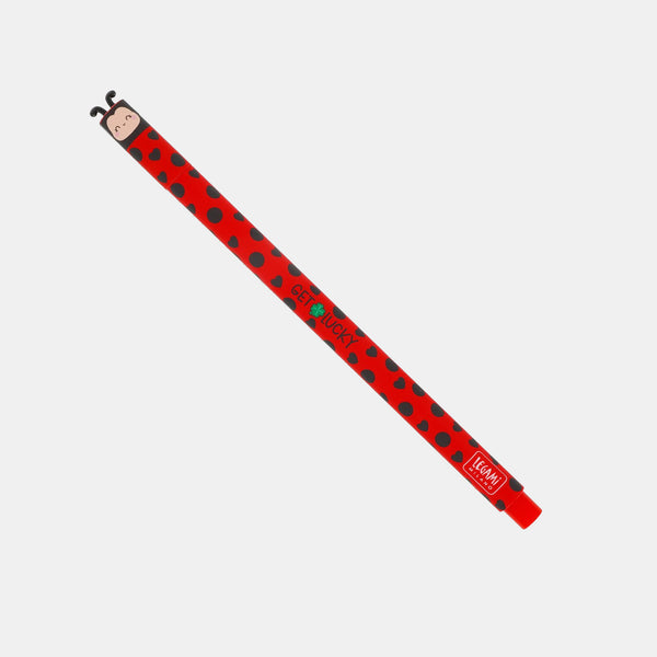 Erasable gel ink pen - Ladybug