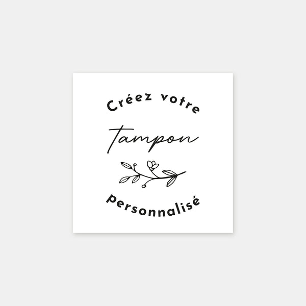 Mein personalisierter Stempel im quadratischen Format