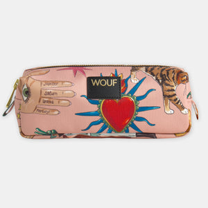 School pencil case - Leopard