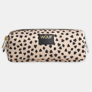 School pencil case - Leopard