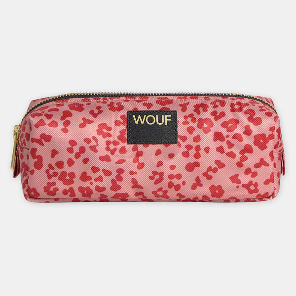 School pencil case - Leopard