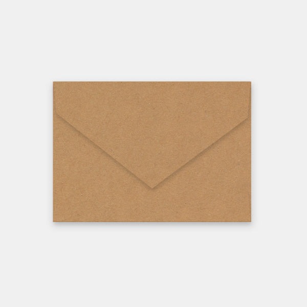 Envelope 114x162 mm kraft test