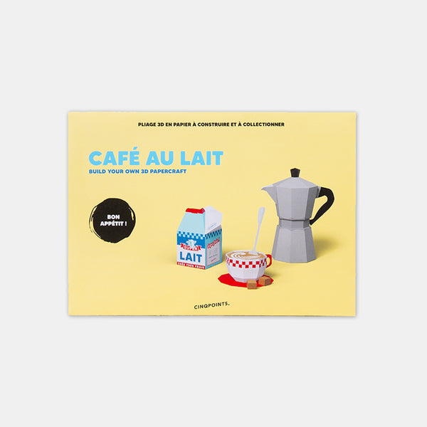 3D paper model - Café au lait