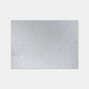 Karte 105x148mm Metallic-Silber