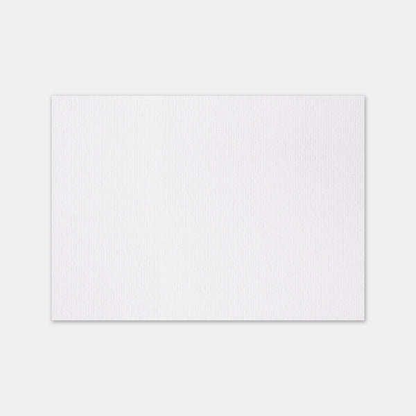 Carte 105x148mm vergé blanc naturel