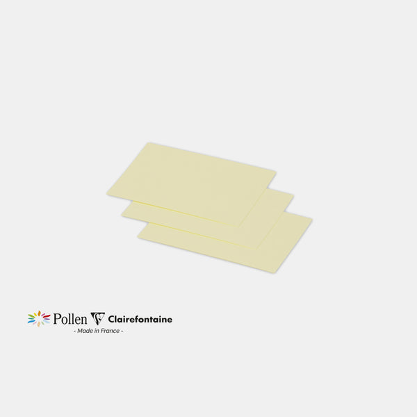 Karte 70x95 Pergament 210g Kanariengelber Pollen