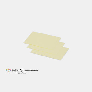 Card 70x95 vellum 210g canary yellow Pollen