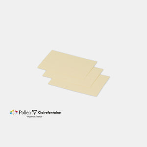 Card 70x95 vellum 210g chamois Pollen