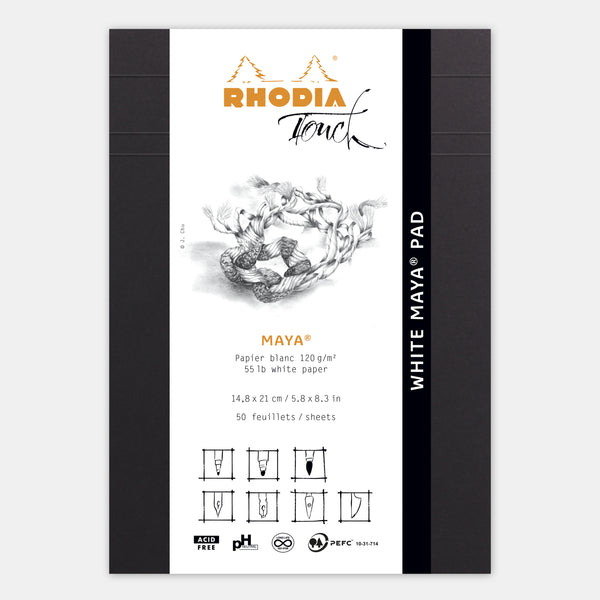 Maya-Block, A5, weißes Normalpapier, 120 g/m²