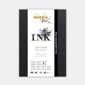 Kalligrafieblock A5+ Hochformat, einfaches Naturpapier 130 g/m²