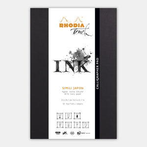 Kalligrafieblock A4 Hochformat Naturpapier 130 g/m²