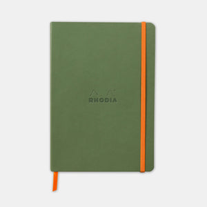 Rhodia A5 Salbei-Notizbuch