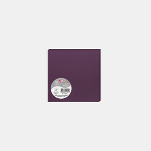 Carte 135x135 velin 210g cassis Pollen