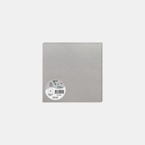 Karte 160x160 schillernd 210g Silber Pollen