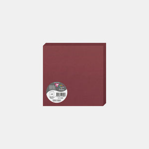 Carte pré pliée 160x320 velin 210g bordeaux Pollen
