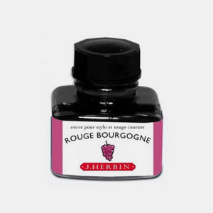 Bottle 30 ml burgundy red pen ink