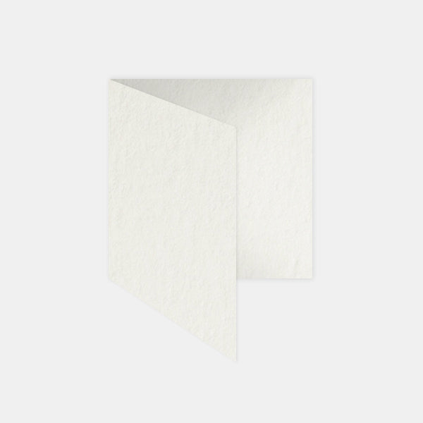 Vorgefaltete Karte 130x260mm Naturmilch