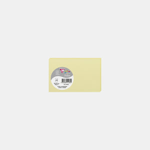 Card 82X128 vellum 210g canary yellow Pollen