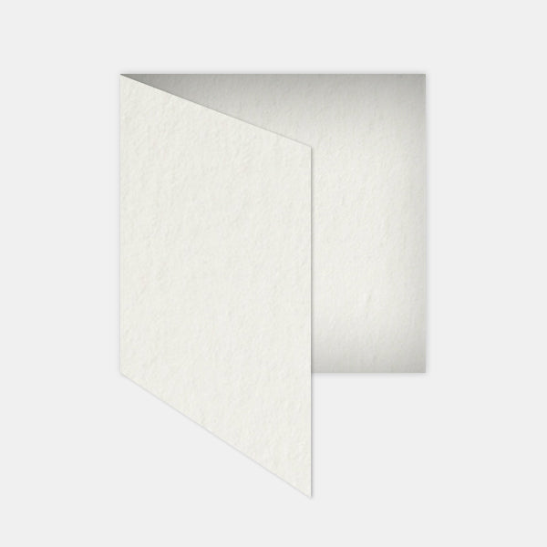 Vorgefaltete Karte 145x290mm Naturmilch