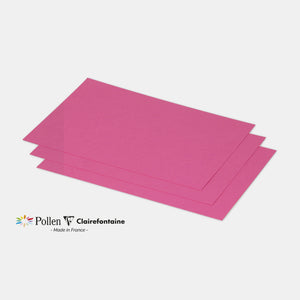 Card 158x222 vellum 210g fuchsia pink Pollen