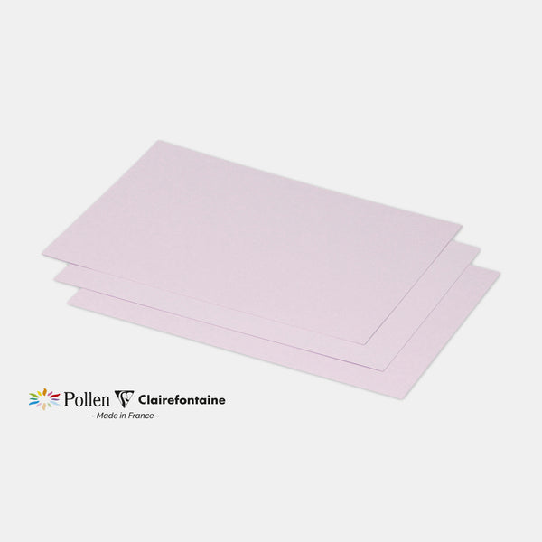 Karte 158x222 Pergament 210g lila Pollen