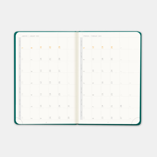 Agenda Rhodia 2024 a5 paon