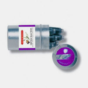 Purple pansy pen ink cartridge
