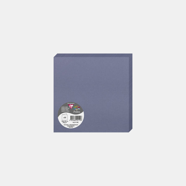 Pre-folded card 160x320 vellum 210g forget-me-not Pollen