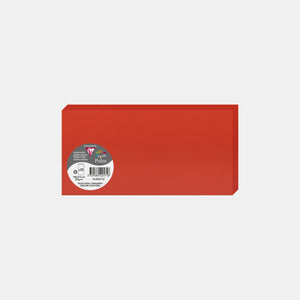 Pre-folded card 213x213 vellum 210g coral red Pollen