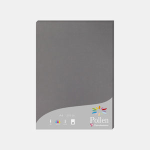 A4-Pergamentblatt, 210 g, stahlgrauer Pollen