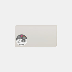 Carte pré pliée 213x213 velin 210g gris perle Pollen