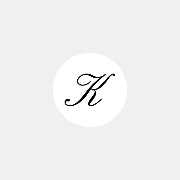 Alphabet Raute Englischer Buchstabe K