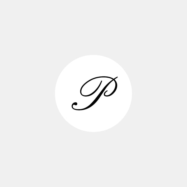 Alphabet Raute Englischer Buchstabe P