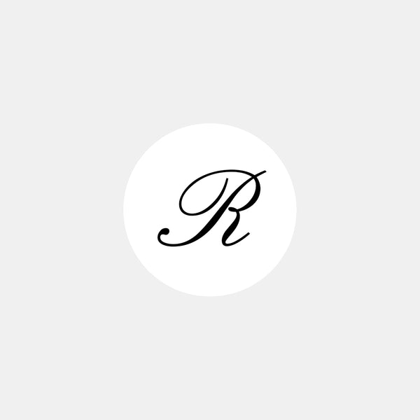 Alphabet Raute Englischer Buchstabe R