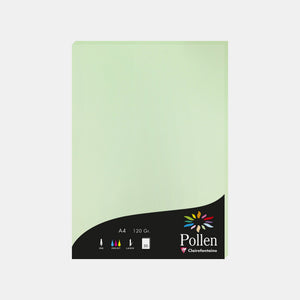 A4-Pergamentblatt, 120 g, grüner Pollen